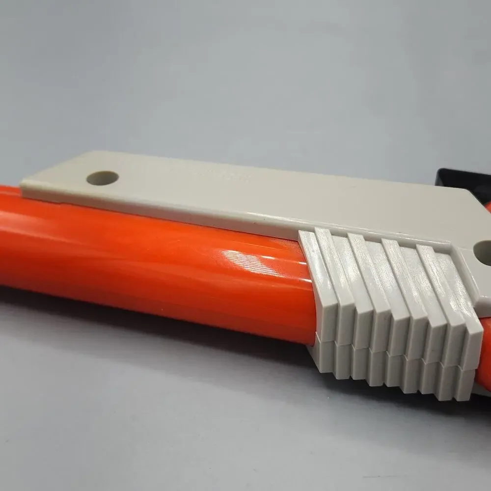 Nintendo NES Zapper Light Gun Controller NES-005 Fire Orange